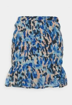 ONLY Petite ONLROSELIA SHORT SKIRT - Mini Skirt - Ecru/watercolor -ONLY Petite store e401592f6d9741e4b666bfad2711bf3a
