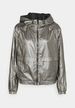 ONLY Petite ONLERIN JACKET - Training Jacket - Dark Silver Colour