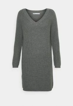 ONLY Petite ONLMELTON LIFE DRESS - Jumper Dress - Medium Grey Melange -ONLY Petite store e56e473fbe114845bdcd3ddca449b2e3