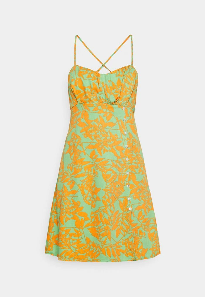 ONLY Petite ONLALMA LIFE VIS VIVI DRESS - Day Dress - Vibrant Green 7 ONLY Petite ONLALMA LIFE VIS VIVI DRESS - Day Dress - Vibrant Green - Image 5