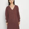 ONLY Petite ONLMELTON LIFE DRESS - Jumper Dress - Rose Brown -ONLY Petite store e5df99fb0a444b0f8ea35c351e64174c
