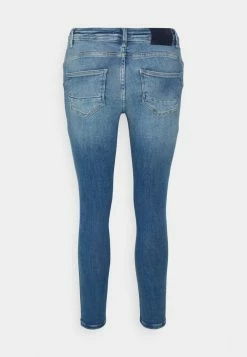 ONLY Petite ONLPOWER MID PUSH UP - Jeans Skinny Fit - Light Medium Blue Denim -ONLY Petite store e5f961b90f7c47899477ed1d54dff758