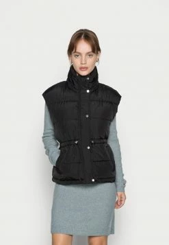ONLY Petite ONLSYDNEYPUFFER WAISTCOAT - Waistcoat - Black