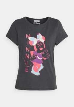 ONLY Petite ONLMICKEY - Print T-shirt - Grey -ONLY Petite store e71cdde1754749daba83b04adc45ba93