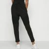 ONLY Petite ONLPOPTRASH EASY BIKER PANT - Tracksuit Bottoms - Black -ONLY Petite store e7f9c4529f044608a6daea005ee18c7d