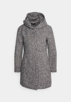 ONLY Petite ONLVIGGA SEDONA COAT - Classic Coat - Black -ONLY Petite store ea2a415f6dde4e2a82df86cf5af11ba8