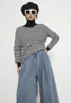 ONLY Petite ONLKAROL ROLLNECK - Jumper - Black -ONLY Petite store ebf3515529ab415ca8764f9341115a79