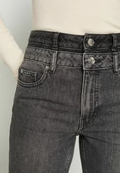 ONLY Petite ONLFINE LIFE - Straight Leg Jeans - Dark Grey Denim -ONLY Petite store ebf44bc7ef914f2a9308ce0deb0b0233