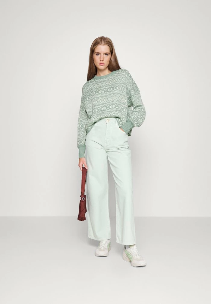 ONLY Petite ONLSIGRUN - Jumper - Blue/cloud Dancer 4 ONLY Petite ONLSIGRUN - Jumper - Blue/cloud Dancer - Image 2