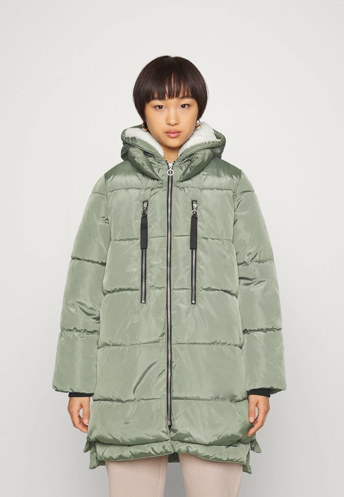 ONLY Petite ONLNORA LONG PUFFER COAT - Winter Coat - Sea Spray 3 ONLY Petite ONLNORA LONG PUFFER COAT - Winter Coat - Sea Spray