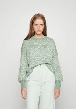 ONLY Petite ONLSIGRUN - Jumper - Blue/cloud Dancer