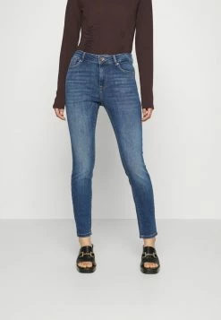 ONLY Petite store 5 ONLY Petite ONLPRINCE POWER PUSHUP LIFE MID BOX - Jeans Skinny Fit - Dark Blue Denim