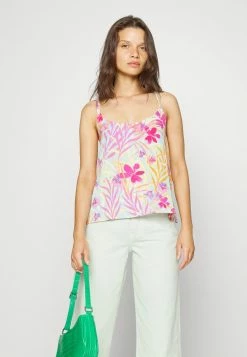 ONLY Petite ONLLINA SINGLET - Top - Pastel Turquoise -ONLY Petite store ee7dafc83bf44cb699a5d4f4d150357b