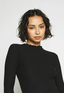 ONLY Petite ONLEMMA HIGH NECK - Long Sleeved Top - Black -ONLY Petite store eef1ef2815b4414c96d5b2b36178dfe8