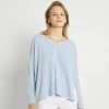 ONLY Petite ONLAMALIA V NECK - Jumper - Cashmere Blue -ONLY Petite store ef711047a76144a79aa76ea7ec5ddfa4