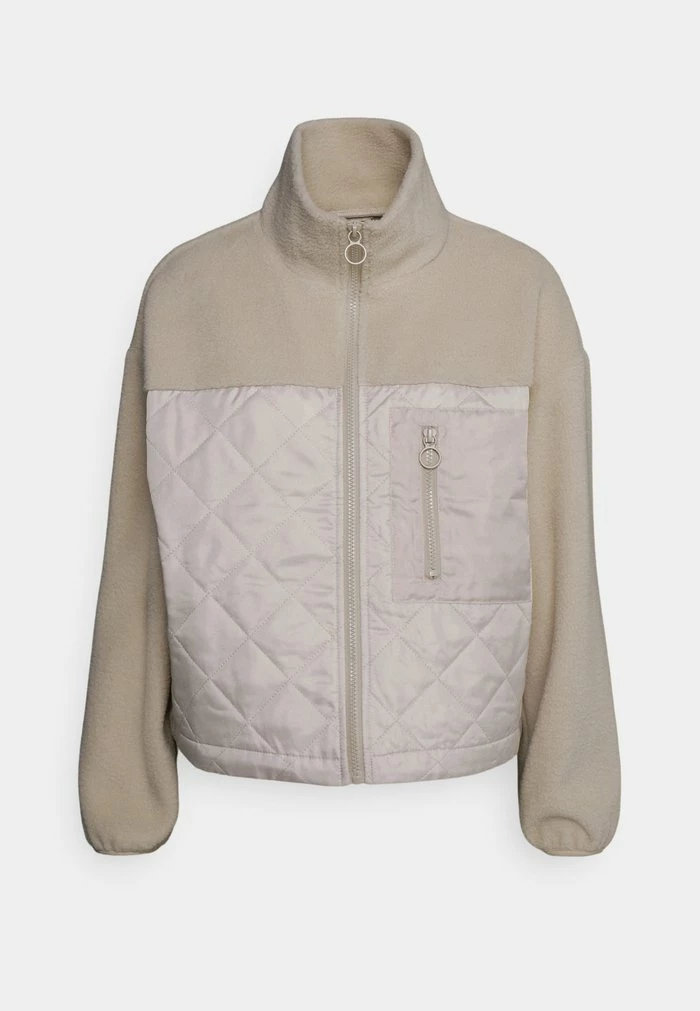 ONLY Petite ONLLINDSEY MIX JACKET - Fleece Jacket - Oatmeal 3 ONLY Petite ONLLINDSEY MIX JACKET - Fleece Jacket - Oatmeal