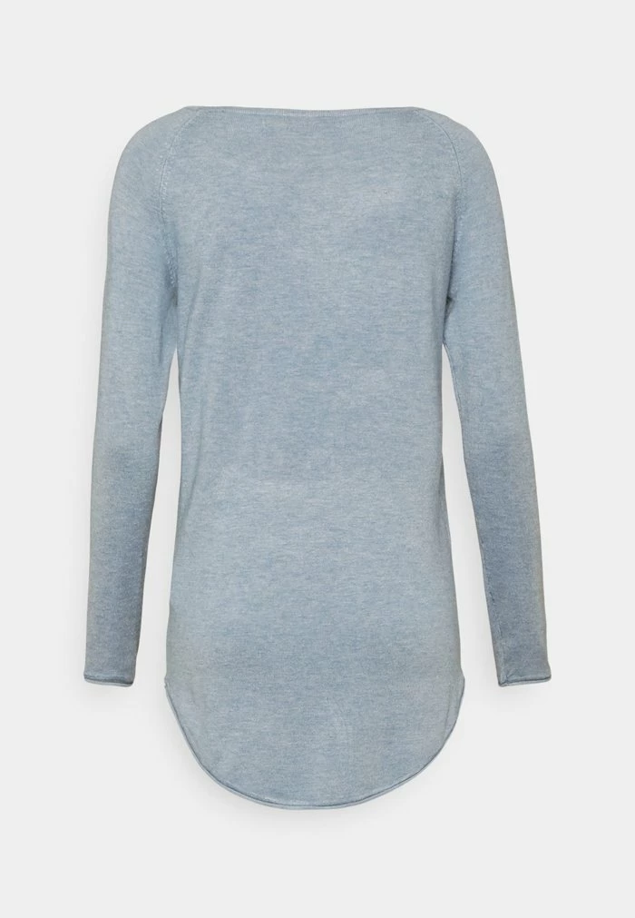ONLY Petite ONLMILA LACY LONG - Jumper - Light Blue 4 ONLY Petite ONLMILA LACY LONG - Jumper - Light Blue - Image 2