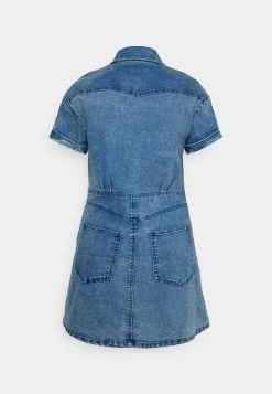 ONLY Petite ONLFLEUR BUTTON DRESS - Denim Dress - Light Blue Denim 6 ONLY Petite ONLFLEUR BUTTON DRESS - Denim Dress - Light Blue Denim -ONLY Petite store f0606d2d50e04887a8abbc3f72fb3cf4