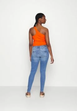 ONLY Petite ONLSHAPEREG PUSH UP - Jeans Skinny Fit - Medium Blue Denim 10 ONLY Petite ONLSHAPEREG PUSH UP - Jeans Skinny Fit - Medium Blue Denim -ONLY Petite store f0902d68cf764de7a6d94e6414ebd1b6