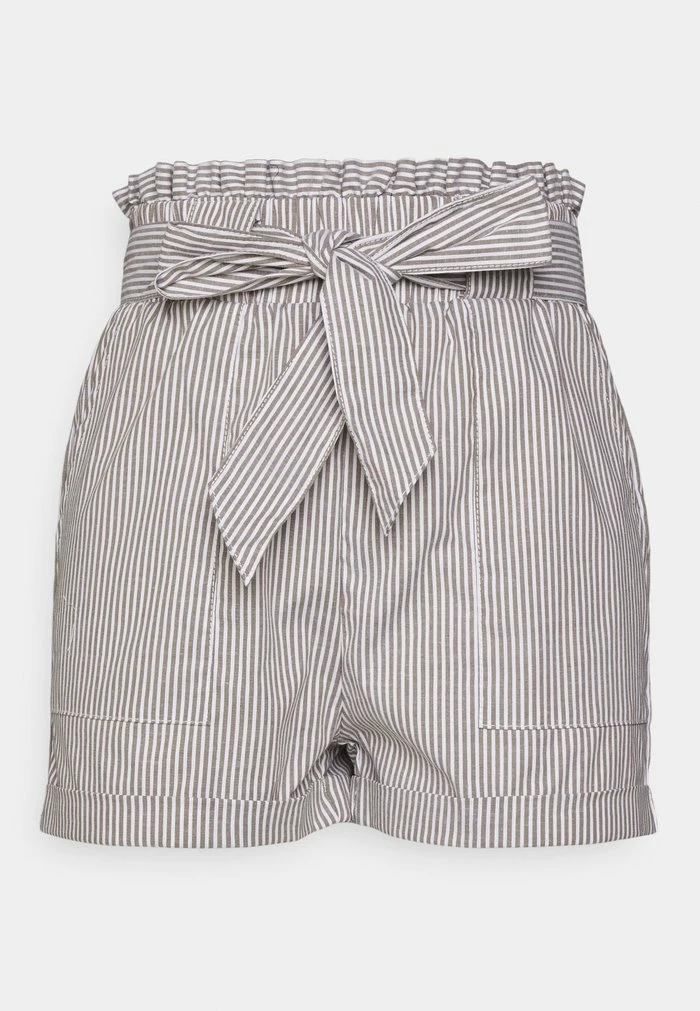 ONLY Petite SMILLA STRIPE BELT - Shorts - Kalamata/white 3 ONLY Petite SMILLA STRIPE BELT - Shorts - Kalamata/white