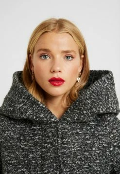 ONLY Petite ONLSEDONA COAT - Short Coat - Dark Grey Melange -ONLY Petite store f1c741feaeea4cf79c8109def288b556