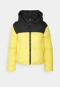ONLY Petite ONLSANDRA SHORT JACKET - Winter Jacket - Black/yellow -ONLY Petite store f22028b7983b42489dfd9dad15a36171
