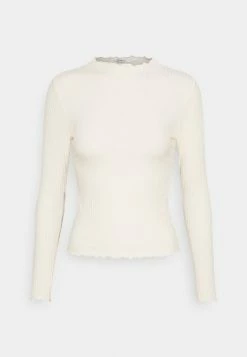 ONLY Petite ONLEMMA HIGH NECK - Long Sleeved Top - Ecru -ONLY Petite store f32f22de44bf4af1a628cb0af5c66431