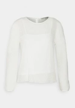 ONLY Petite ONLLAURENCE - Blouse - Cloud Dancer -ONLY Petite store f3cccaf794d24fe0a2aa5d7d9cd6457e