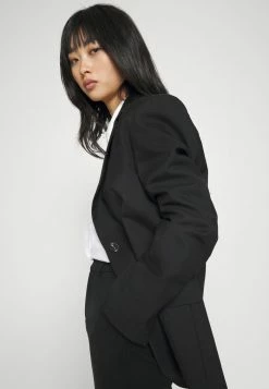 ONLY Petite ONLELORA VIKA PANT - Trousers - Black -ONLY Petite store f42ae034aaf9430eaeb3898247cf79ae