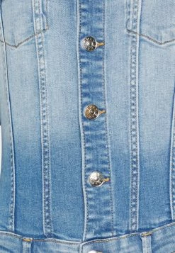 ONLY Petite ONLJULIA 3/4 DESTROY - Jumpsuit - Light Blue Denim -ONLY Petite store f43b2b431da84843a1d1b668e2c36e90