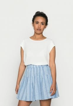 ONLY Petite ONLVIC SOLID - Basic T-shirt - Cloud Dancer