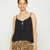 ONLY Petite ONLYRSA MIX - Top - Black