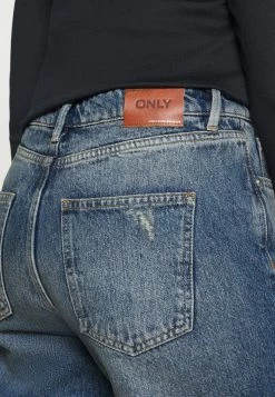 ONLY Petite ONLDEBBIE - Straight Leg Jeans - Medium Blue Denim -ONLY Petite store f7aa17d83fa14cfeb2a2450f8541a782