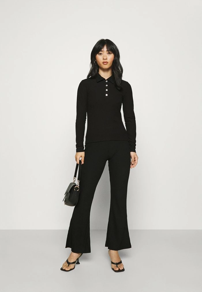 ONLY Petite ONLNELLA PANT SET - Trousers - Black 4 ONLY Petite ONLNELLA PANT SET - Trousers - Black - Image 2
