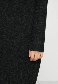 ONLY Petite ONLRICA - Jumper Dress - Black Melange -ONLY Petite store f89a7817e8c74dcd8ee6f950436cffad
