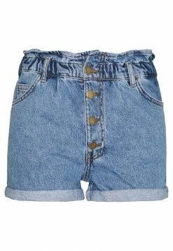 ONLY Petite ONLCUBA LIFE - Denim Shorts - Medium Blue Denim