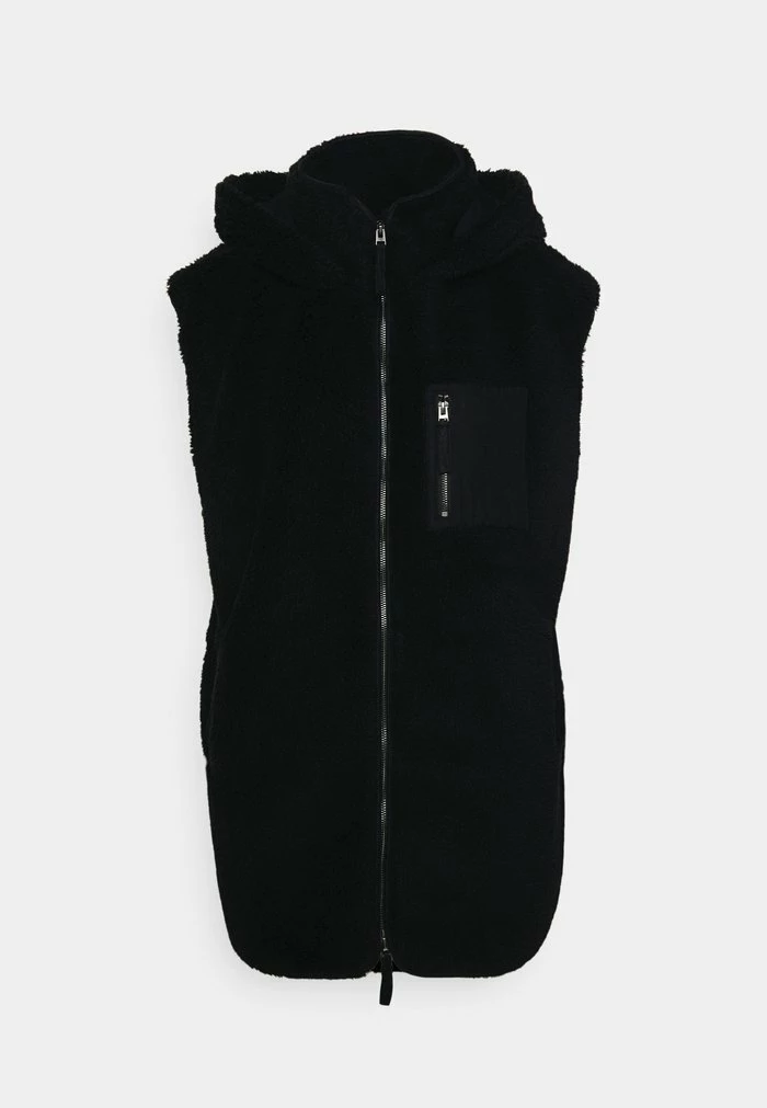 ONLY Petite ONLSASCHA TEDDY - Waistcoat - Black 6 ONLY Petite ONLSASCHA TEDDY - Waistcoat - Black - Image 4