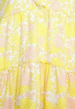 ONLY Petite ONLATHENA DRESS - Day Dress - White/yellow -ONLY Petite store f9ba0842b473445cb5f9ffc9334e54b6