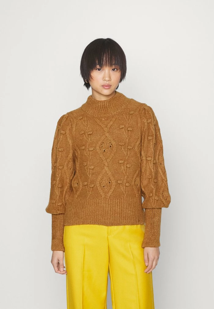 ONLY Petite ONLPOPPY HIGHNECK PULLOVER - Jumper - Melange 3 ONLY Petite ONLPOPPY HIGHNECK PULLOVER - Jumper - Melange