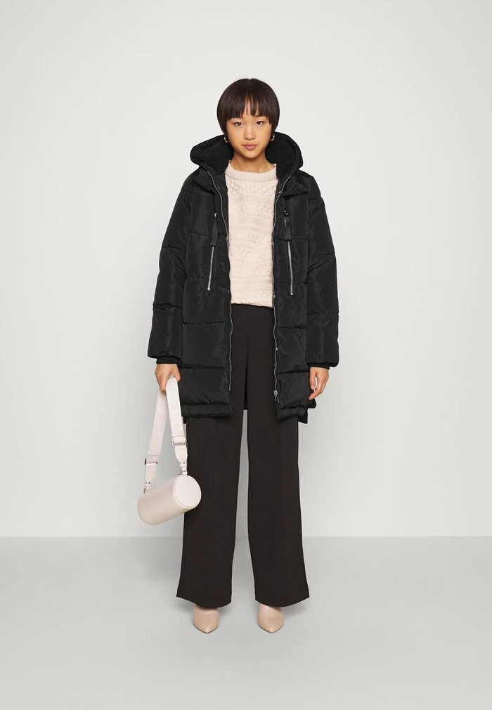 ONLY Petite ONLNORA LONG PUFFER COAT - Winter Coat - Black 4 ONLY Petite ONLNORA LONG PUFFER COAT - Winter Coat - Black - Image 2