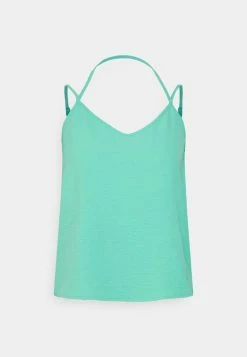 ONLY Petite ONLMETTE STRAP SINGLET - Top - Marine Green