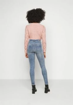 ONLY Petite ONLBLUSH BUTTON - Jeans Skinny Fit - Light Blue Denim -ONLY Petite store fbf3f9654089483d85b3cf3377be6ec6