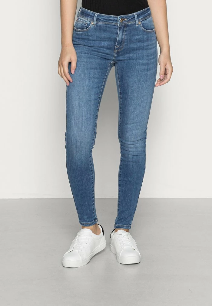 ONLY Petite ONLSHAPE LIFE PUSH UP - Jeans Skinny Fit - Medium Blue Denim 3 ONLY Petite ONLSHAPE LIFE PUSH UP - Jeans Skinny Fit - Medium Blue Denim