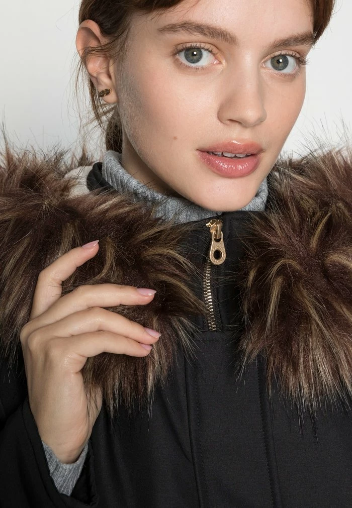 ONLY Petite ONLELSA COAT - Parka - Black 7 ONLY Petite ONLELSA COAT - Parka - Black - Image 5