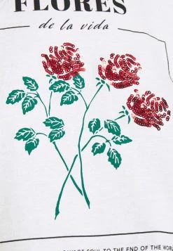 ONLY Petite ONLKITA LIFE REG ROSE BOX - Print T-shirt - Bright White -ONLY Petite store fcdb29c4fa214df6879c8f5ce257ccbe