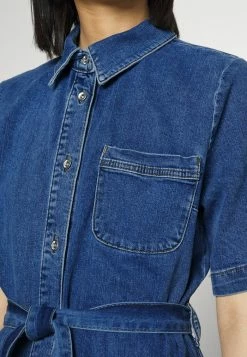 ONLY Petite ONLMIRIAM LIFE DRESS - Denim Dress - Medium Blue Denim -ONLY Petite store fd1d3883cf564e0a985a7b611fe8de89