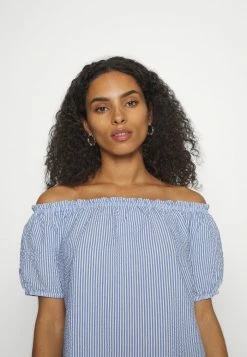 ONLY Petite ONLCASSIE OFF SHOULDER - Day Dress - Cloud Dancer -ONLY Petite store fdcbb5fddb944580b0a067f05cb2f9fd