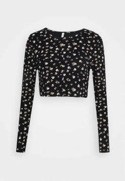 ONLY Petite ONLFENJA LIFE - Long Sleeved Top - Black -ONLY Petite store fde0c68118e24c5f83609c4c4e1b7af4