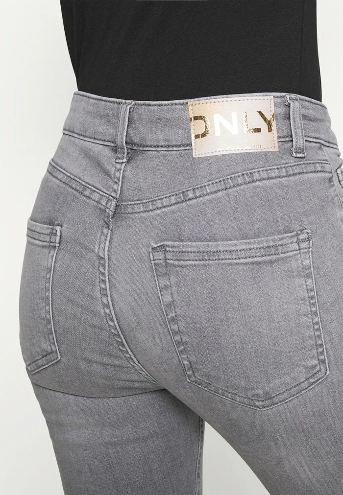 ONLY Petite ONLBLUSH LIFE MID RAW - Jeans Skinny Fit - Grey Denim 8 ONLY Petite ONLBLUSH LIFE MID RAW - Jeans Skinny Fit - Grey Denim - Image 6