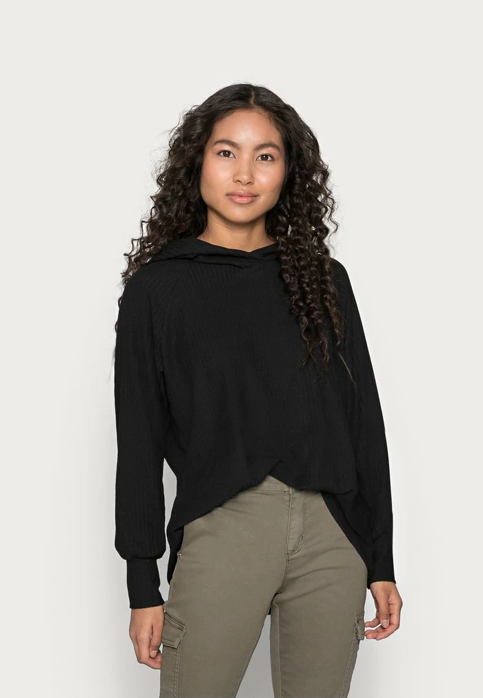 ONLY Petite ONLNELLA HOOD - Hoodie - Black 3 ONLY Petite ONLNELLA HOOD - Hoodie - Black